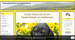 Desktop Screenshot of dackelwinzlinge.de