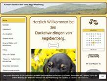 Tablet Screenshot of dackelwinzlinge.de